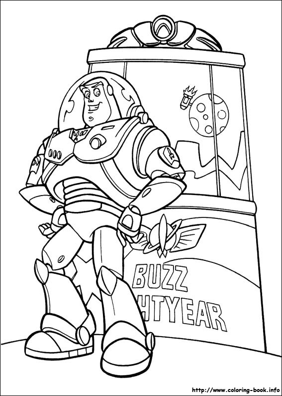 Toy Story coloring picture